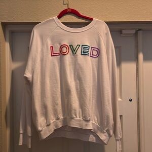 Very gently worn sweatshirt